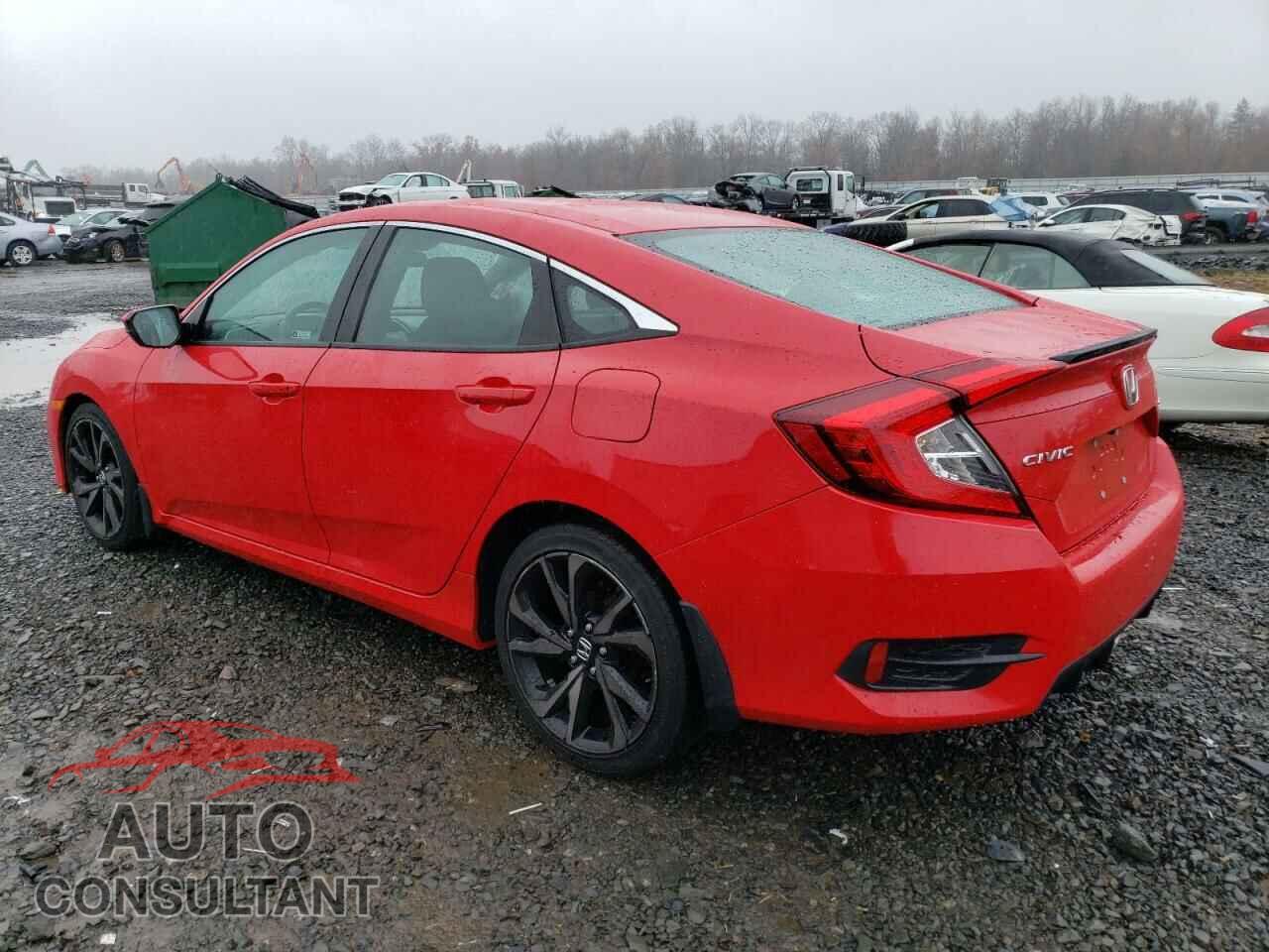 HONDA CIVIC 2019 - 2HGFC2F83KH577373