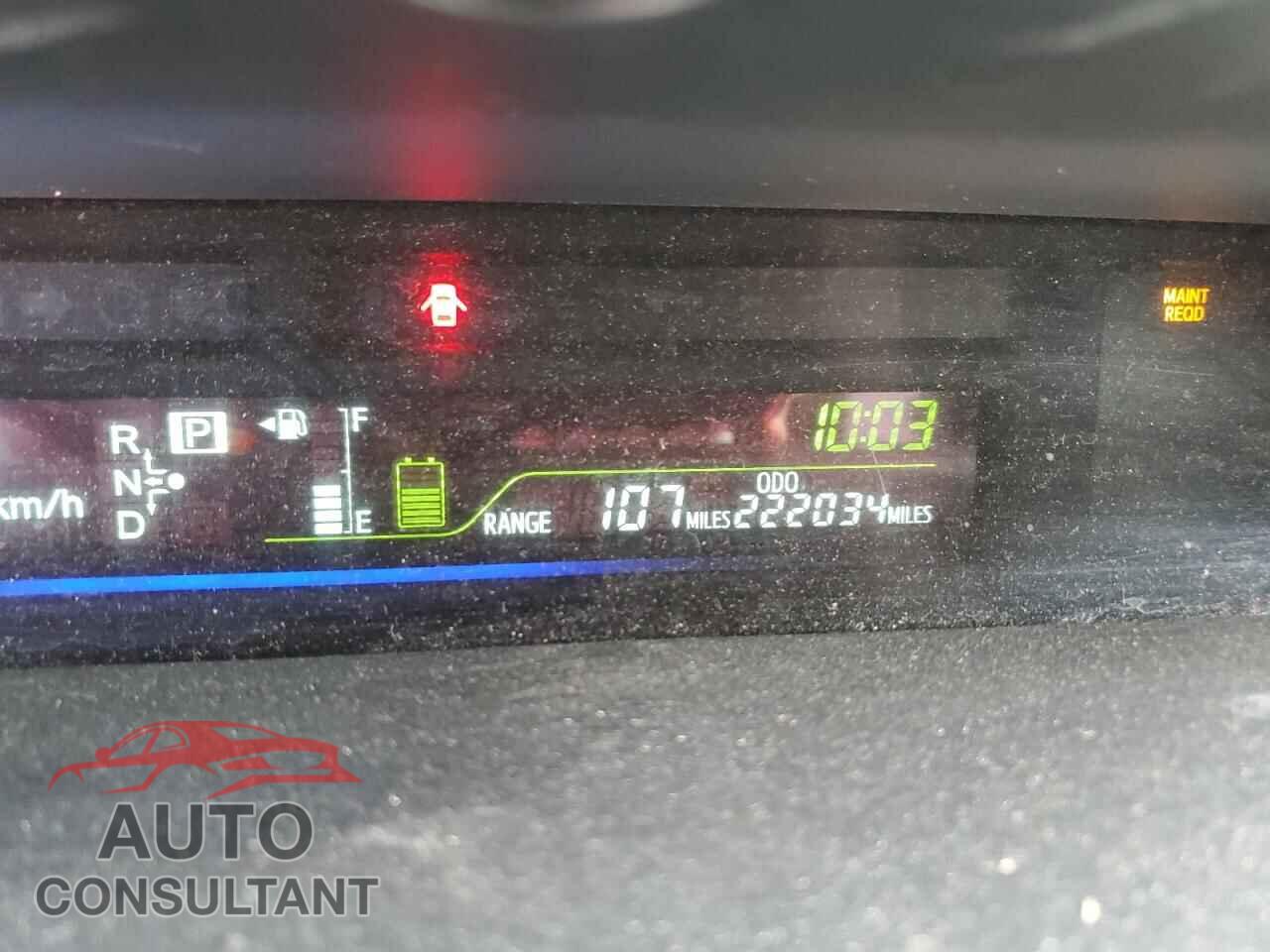 TOYOTA PRIUS 2012 - JTDZN3EU3C3143470