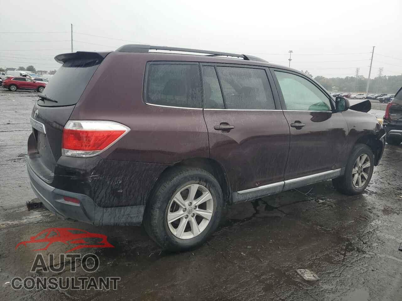 TOYOTA HIGHLANDER 2012 - 5TDZK3EH2CS064737