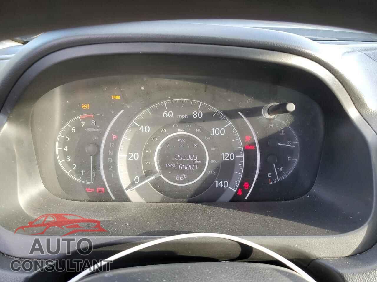 HONDA CRV 2012 - 5J6RM4H35CL081687