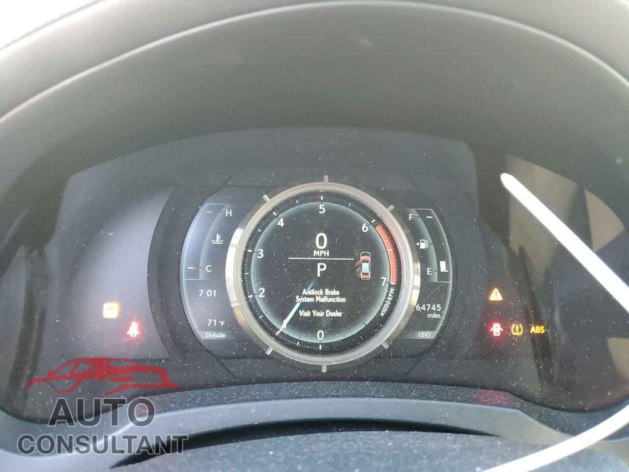 LEXUS IS 2017 - JTHBA1D25H5053765