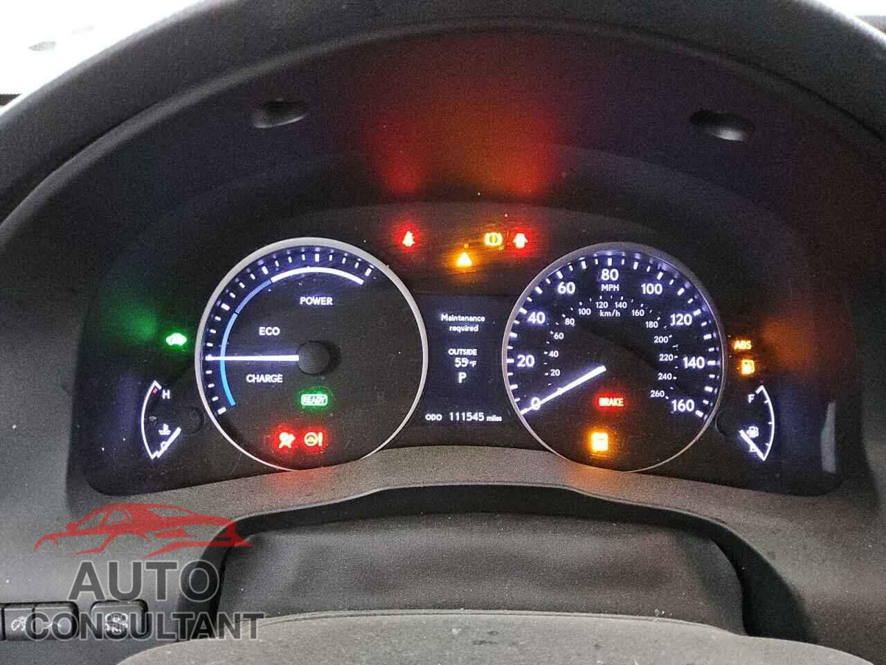 LEXUS ES300 2015 - JTHBW1GG8F2090154