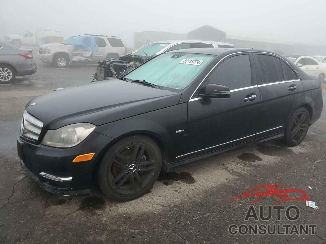 MERCEDES-BENZ C-CLASS 2012 - WDDGF4HB0CR219301