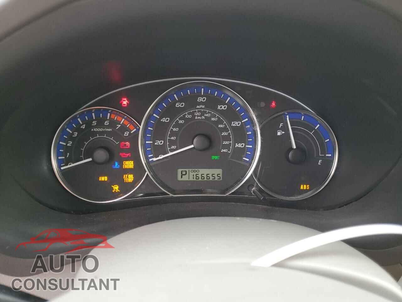 SUBARU FORESTER 2010 - JF2SH6CC8AH736862