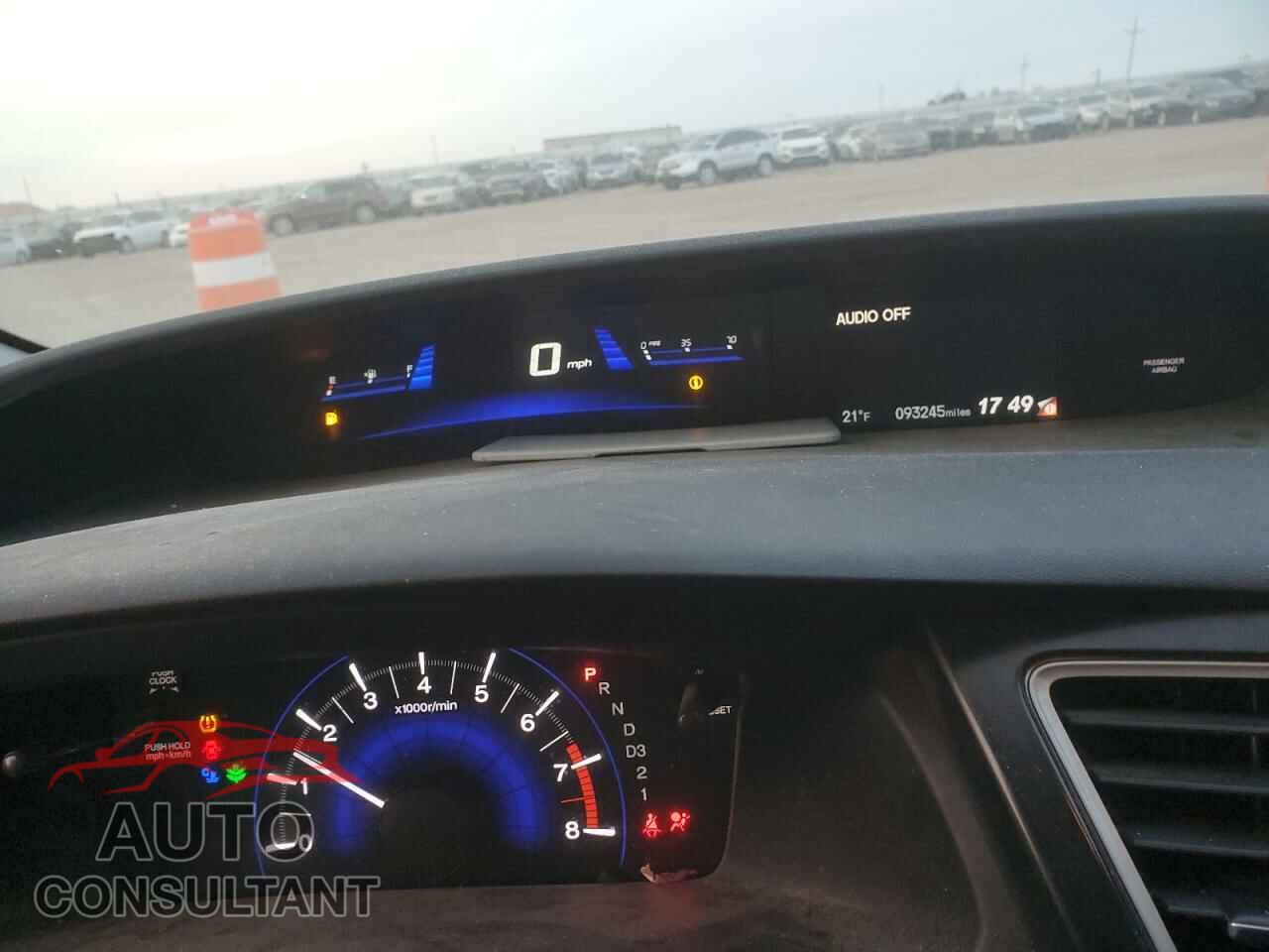 HONDA CIVIC 2013 - 19XFB2F9XDE051640