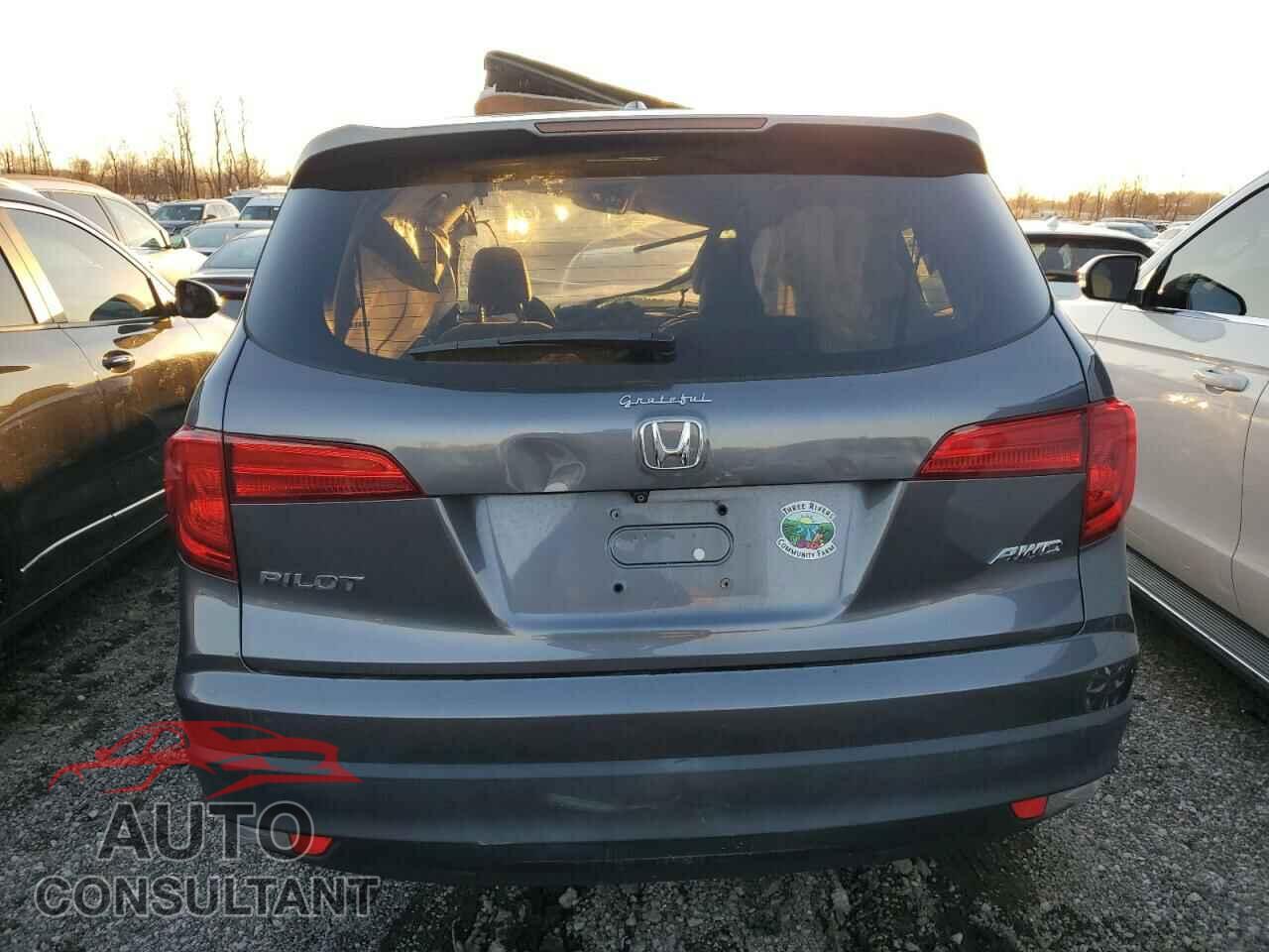 HONDA PILOT 2017 - 5FNYF6H30HB081629