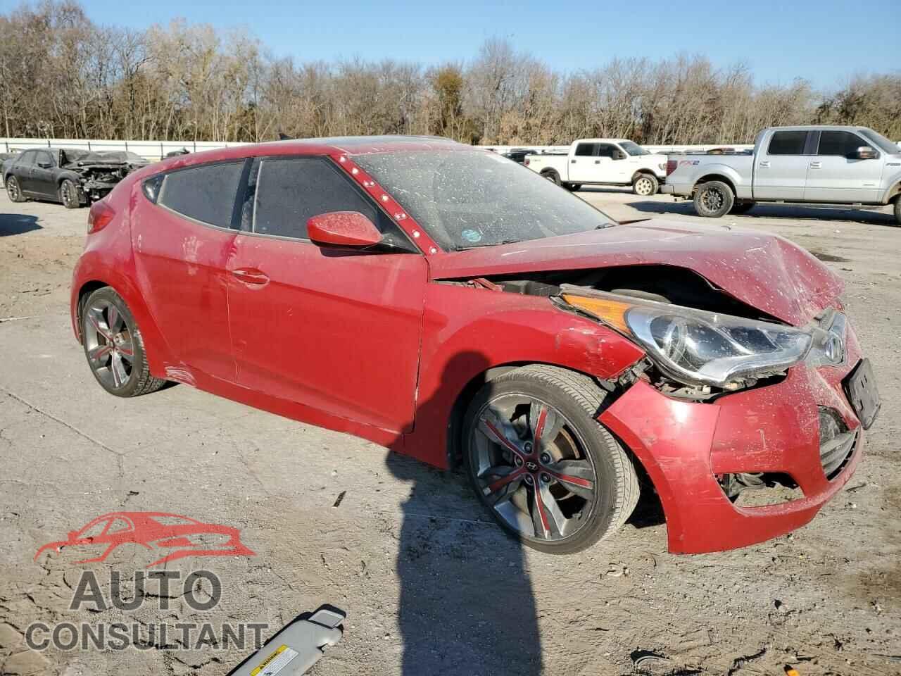 HYUNDAI VELOSTER 2012 - KMHTC6AD5CU024442