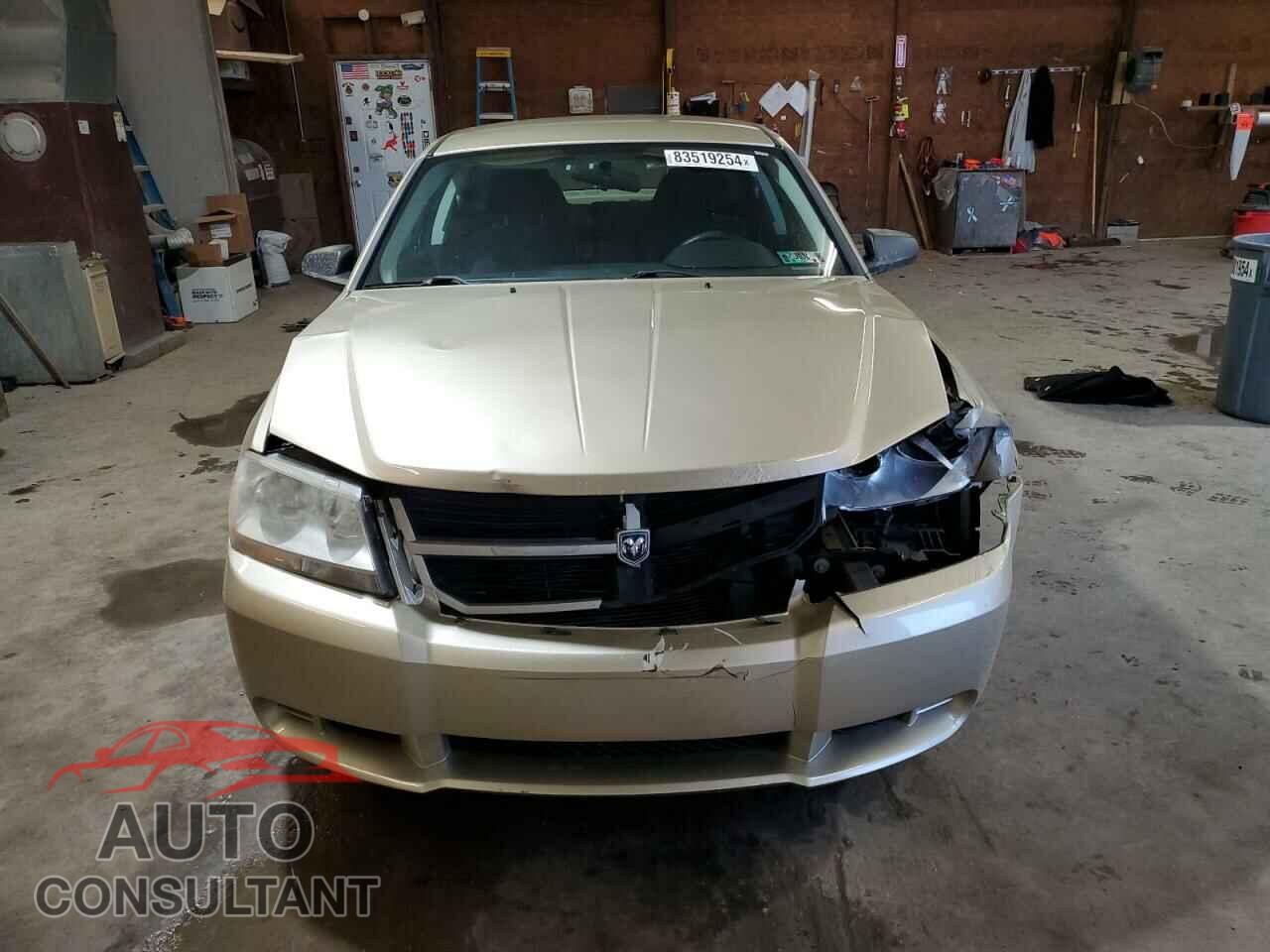 DODGE AVENGER 2010 - 1B3CC4FB5AN221751
