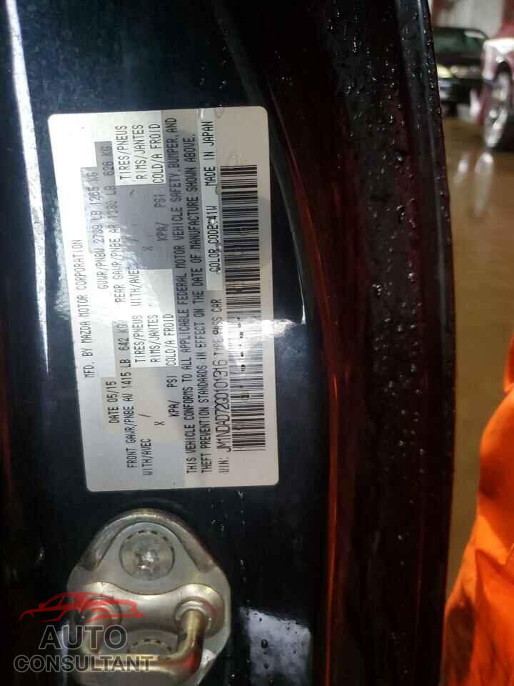MAZDA MX5 2016 - JM1NDAD72G0101316