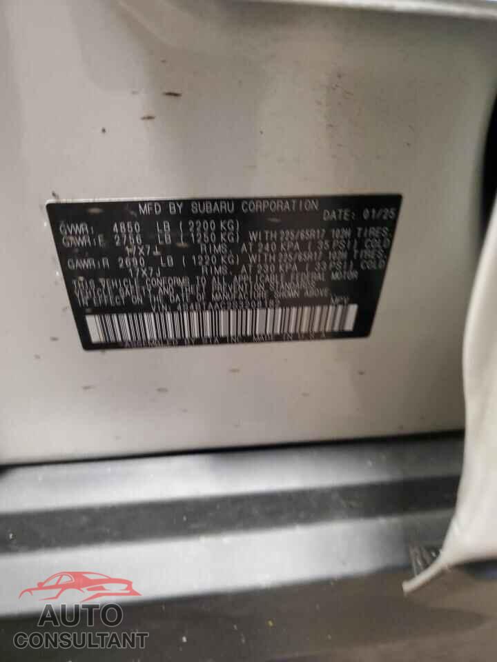 SUBARU LEGACY 2025 - 4S4BTAAC2S3208182