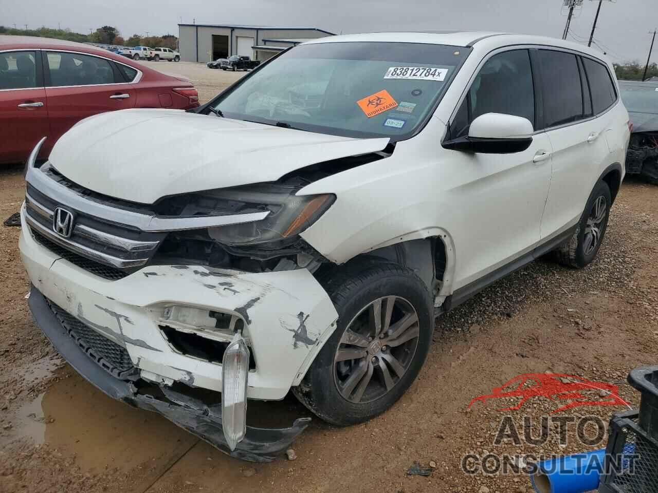 HONDA PILOT 2017 - 5FNYF5H82HB014164