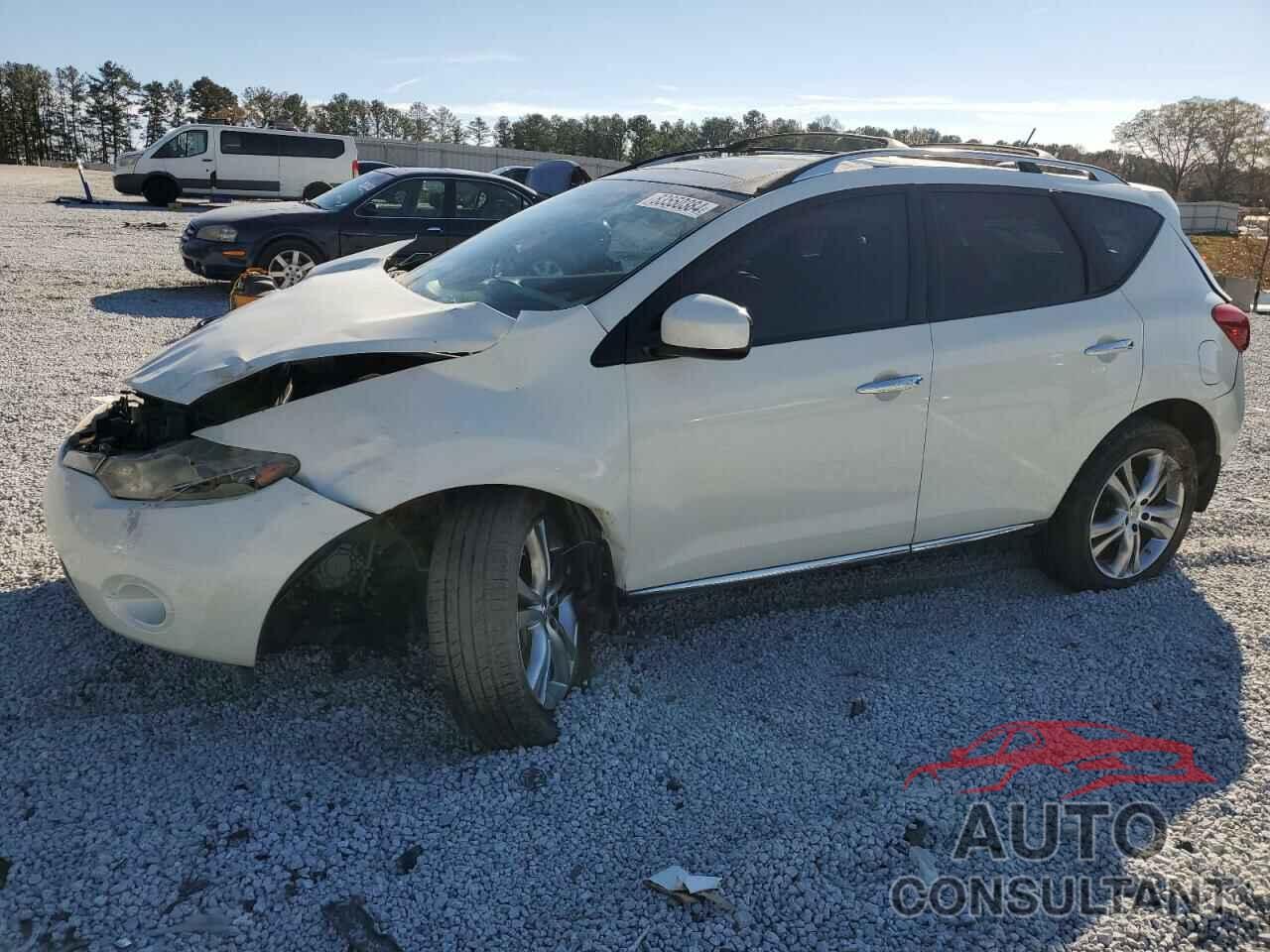NISSAN MURANO 2010 - JN8AZ1MU6AW015165