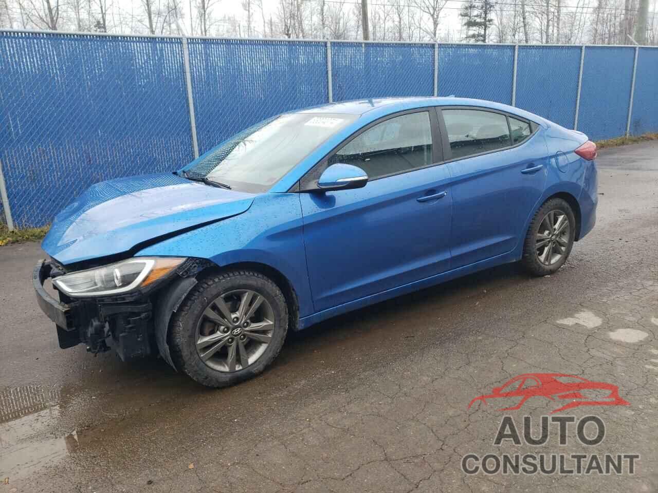 HYUNDAI ELANTRA 2017 - KMHD84LF5HU186247