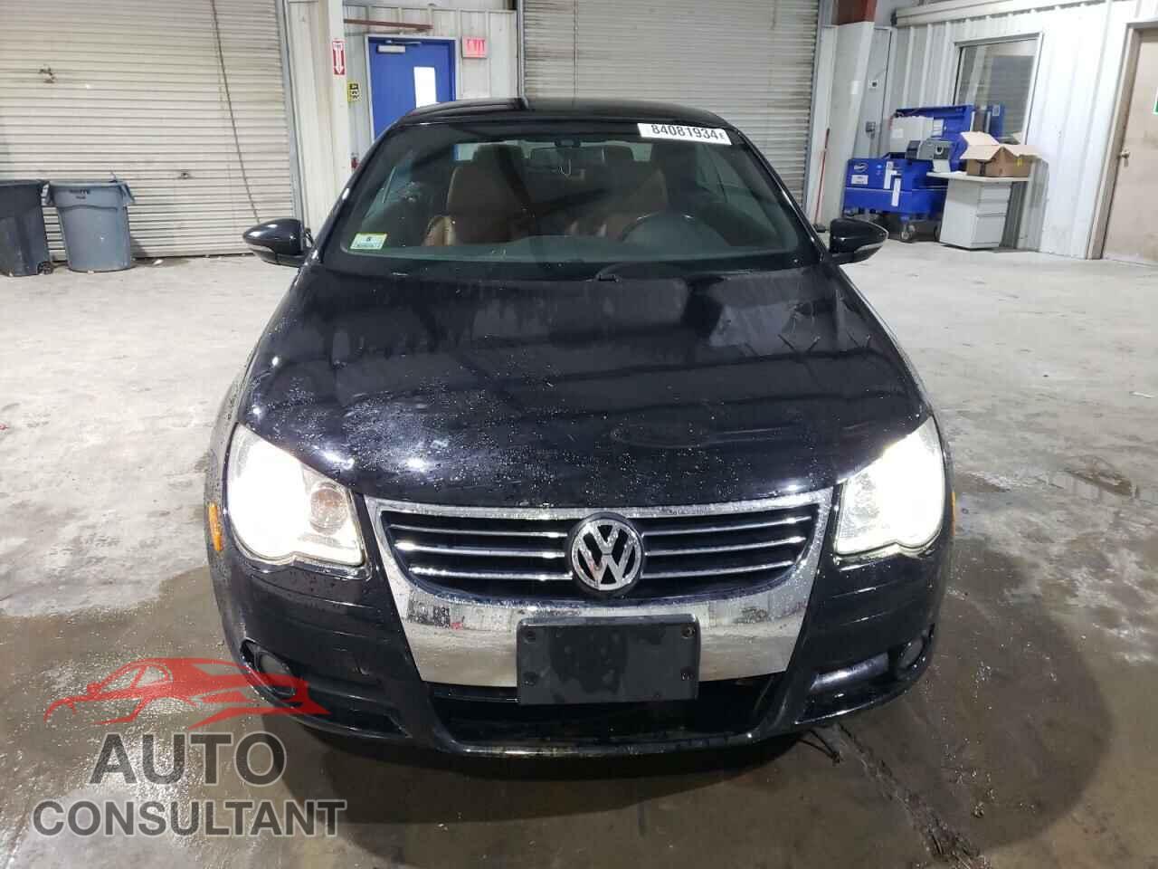 VOLKSWAGEN EOS 2010 - WVWFA7AH2AV013101