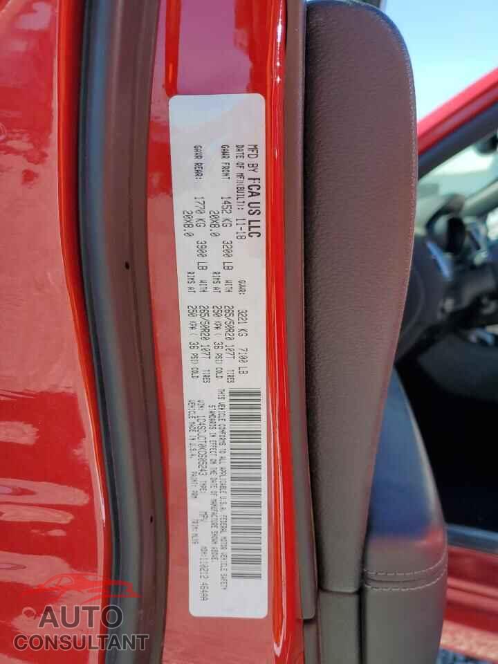 DODGE DURANGO 2019 - 1C4SDJCT0KC605243