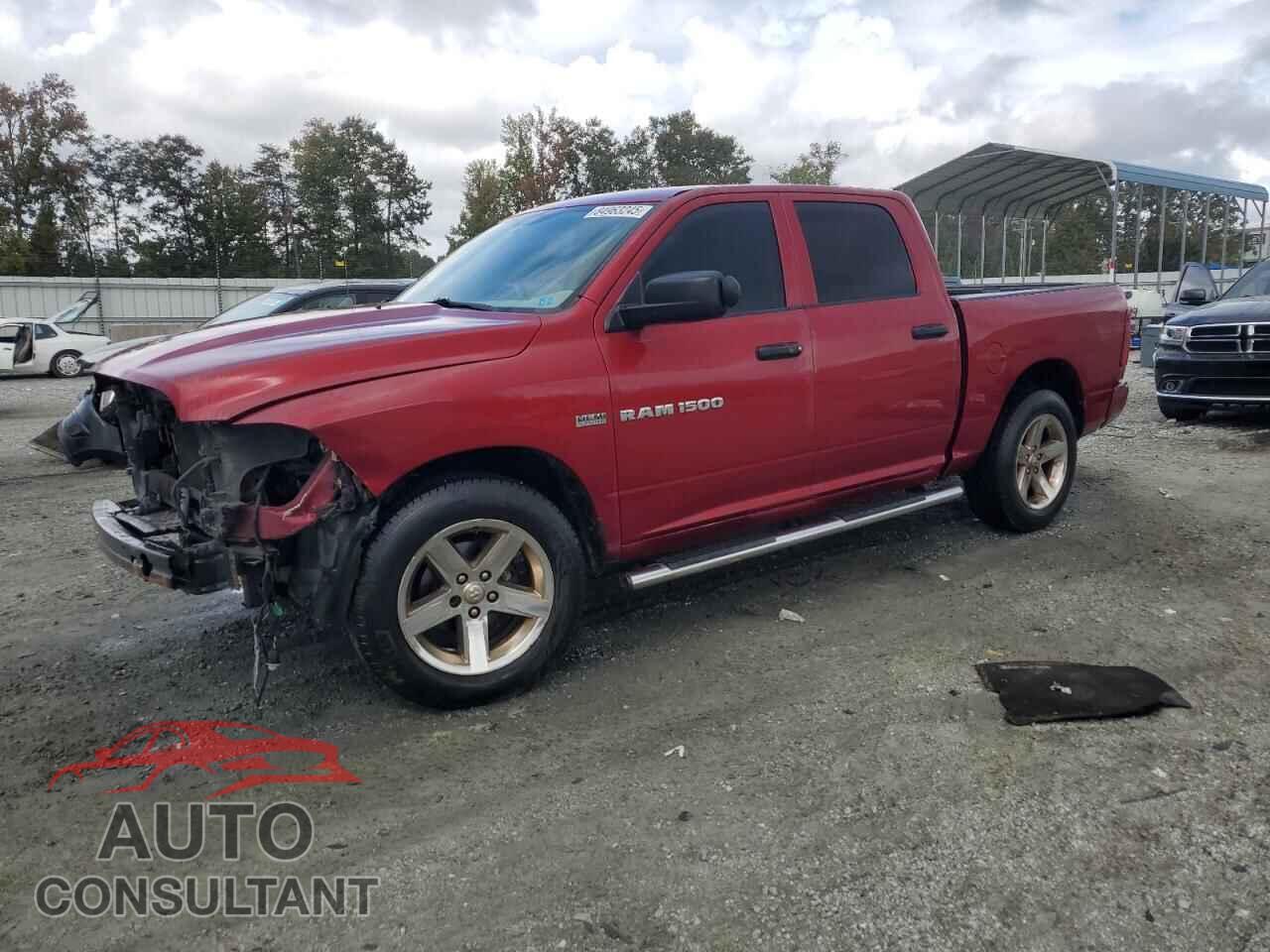 DODGE RAM 1500 2012 - 1C6RD7KT9CS184883