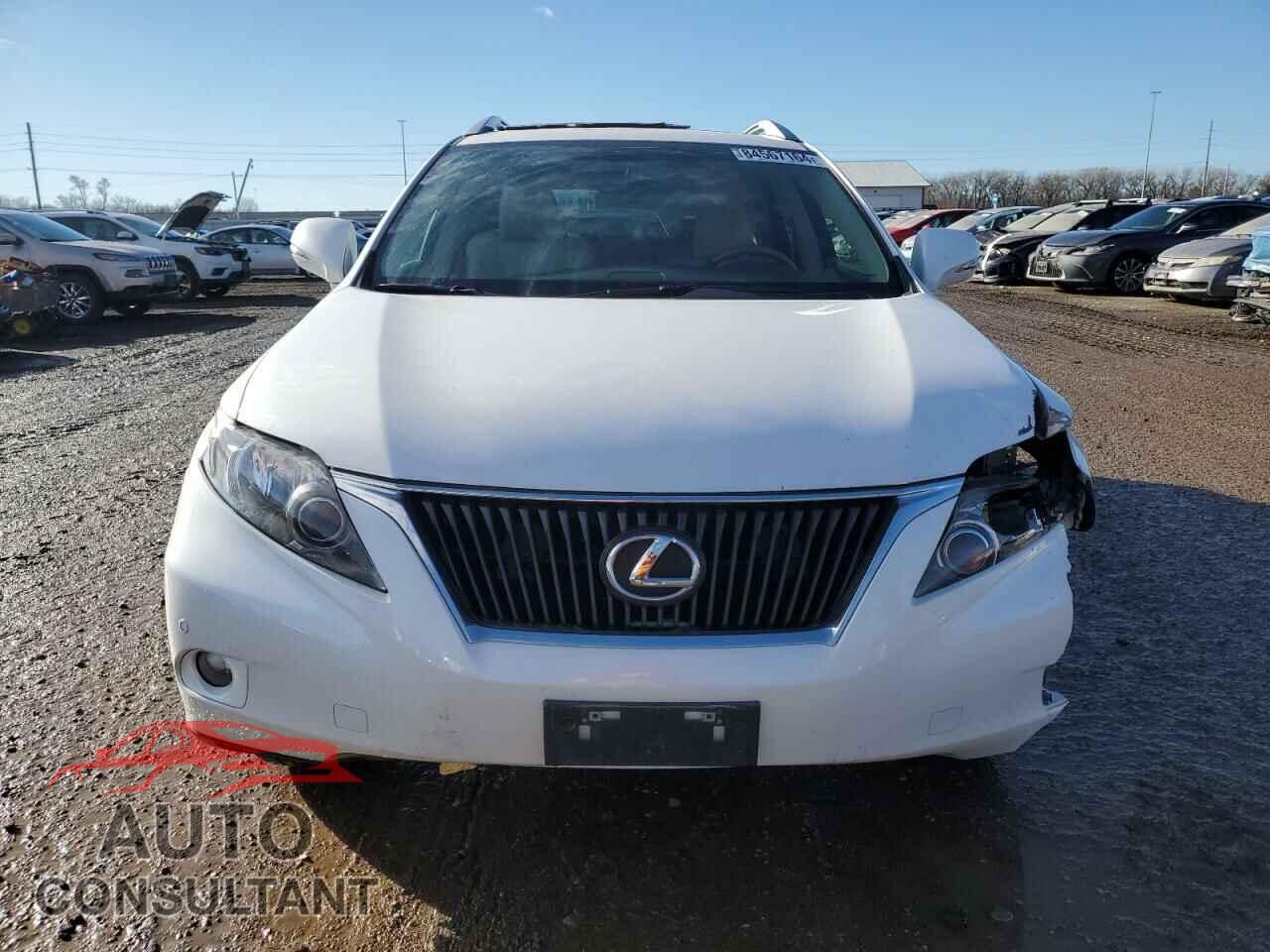 LEXUS RX350 2010 - 2T2BK1BA1AC069457