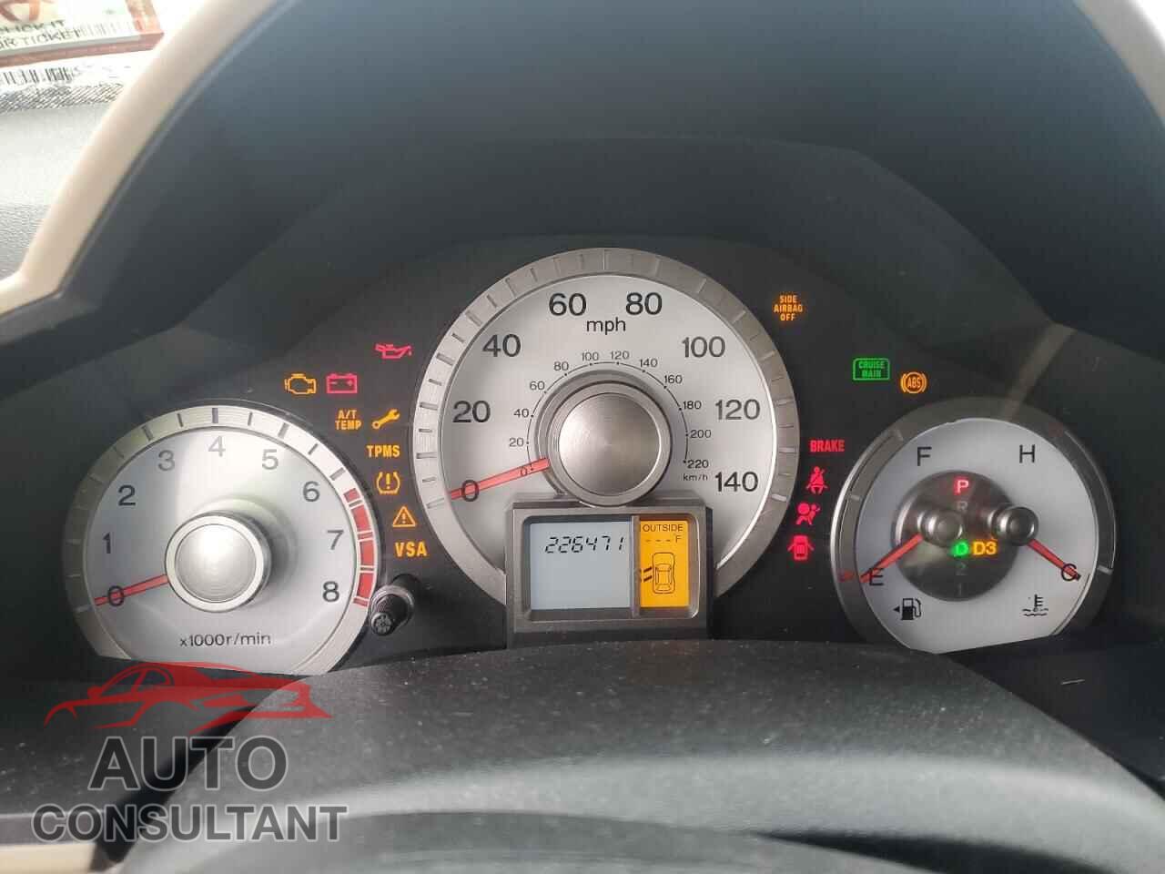 HONDA PILOT 2009 - 5FNYF48619B009743