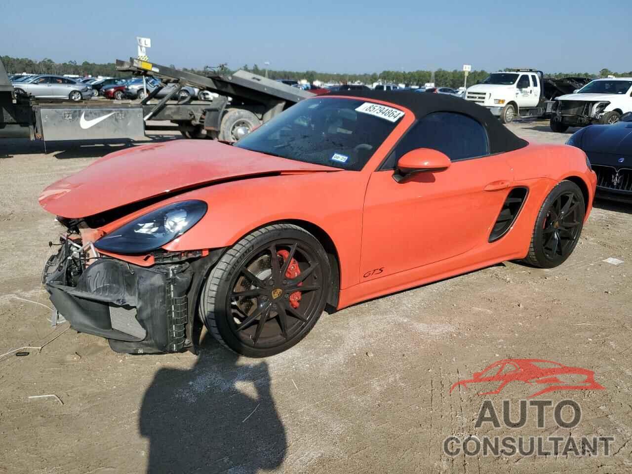 PORSCHE BOXSTER 2018 - WP0CB2A86JS229327