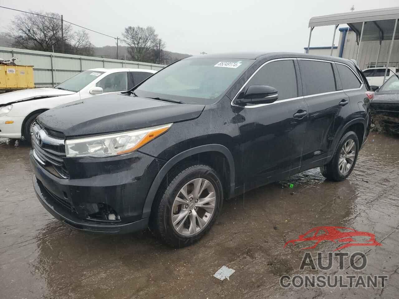 TOYOTA HIGHLANDER 2015 - 5TDZKRFHXFS054172