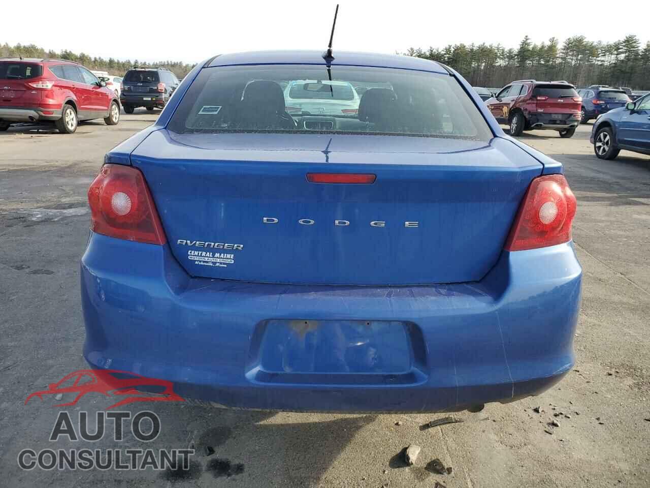 DODGE AVENGER 2013 - 1C3CDZAB6DN756905