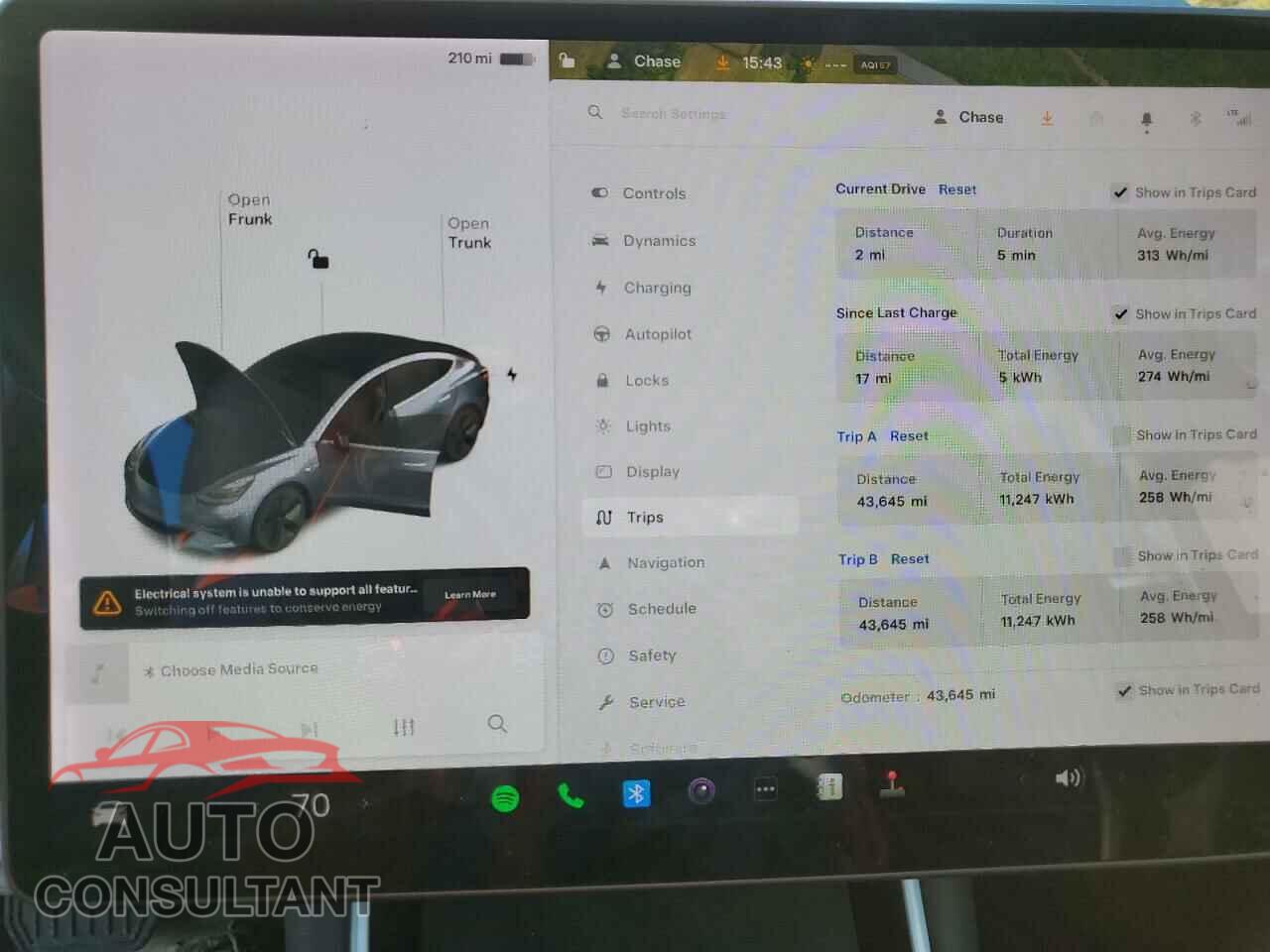 TESLA MODEL 3 2020 - 5YJ3E1EB9LF710910
