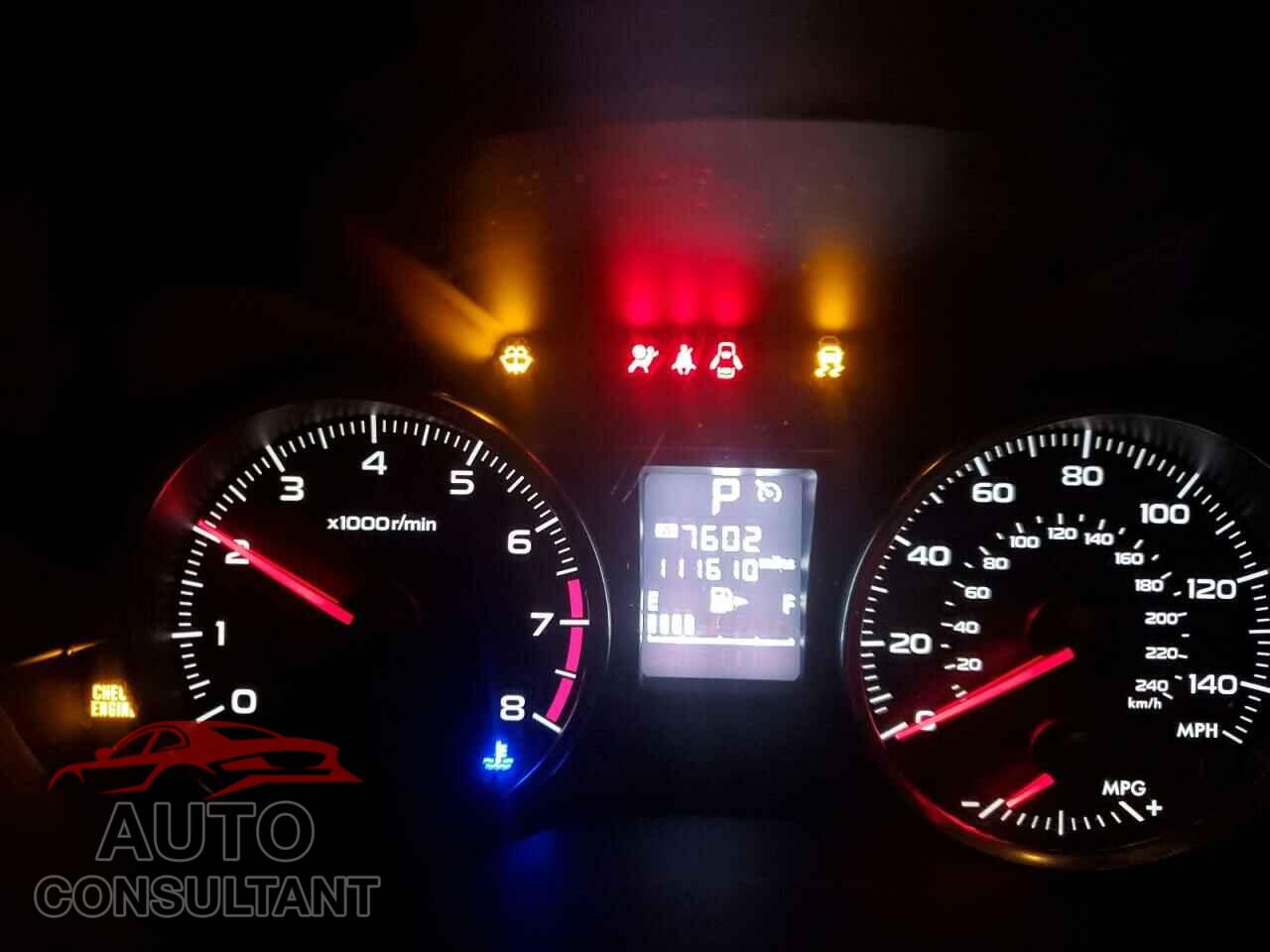 SUBARU XV 2014 - JF2GPAKC2E8261003
