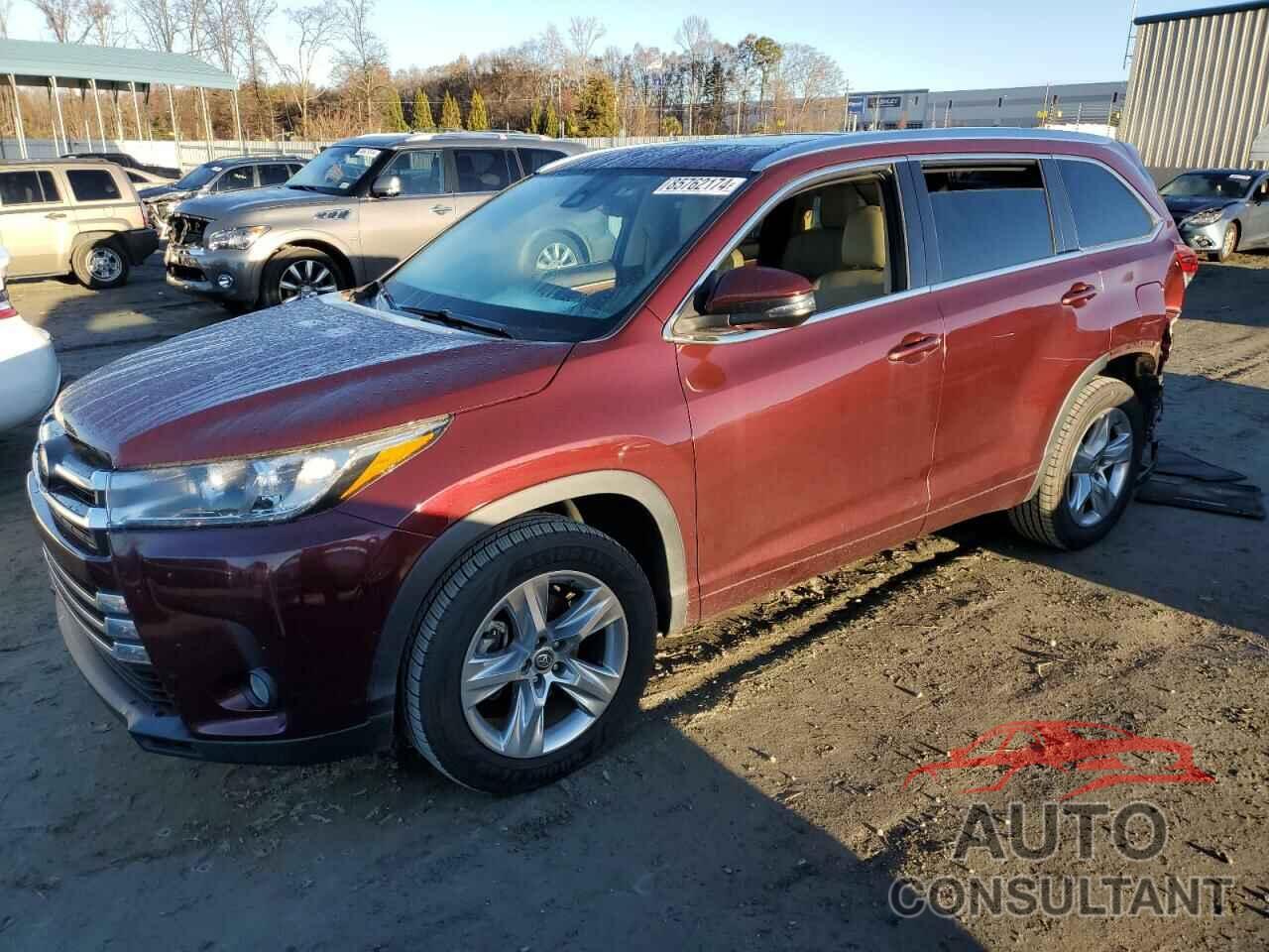 TOYOTA HIGHLANDER 2017 - 5TDYZRFH6HS225610