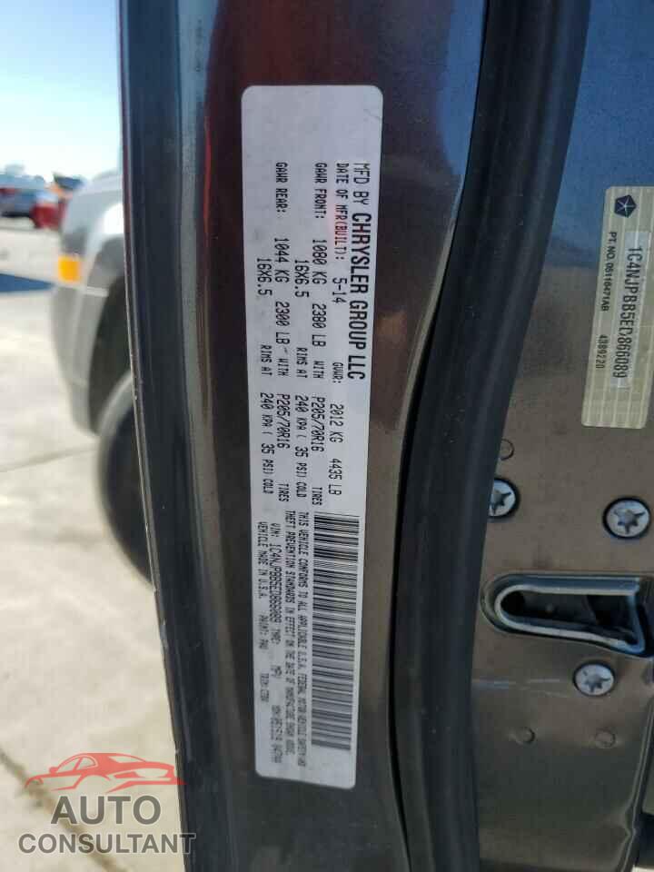 JEEP PATRIOT 2014 - 1C4NJPBB5ED866089