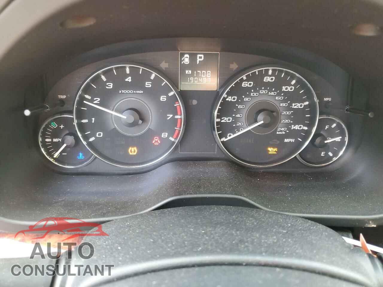 SUBARU OUTBACK 2011 - 4S4BRBKC2B3330575