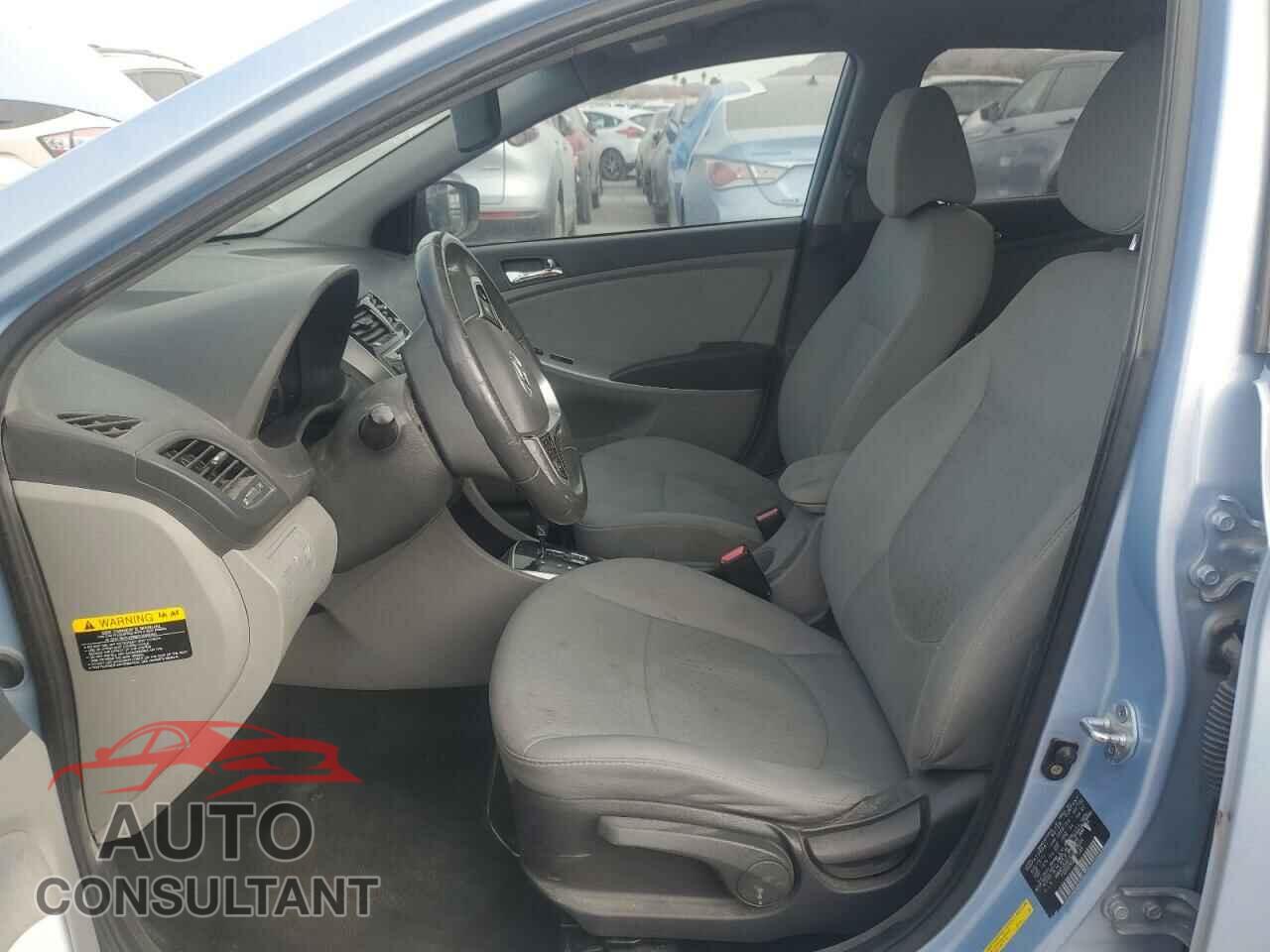 HYUNDAI ACCENT 2012 - KMHCU5AE0CU018094