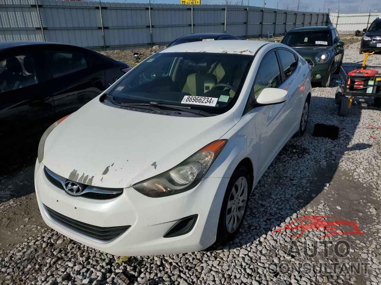 HYUNDAI ELANTRA 2011 - 5NPDH4AE0BH050771