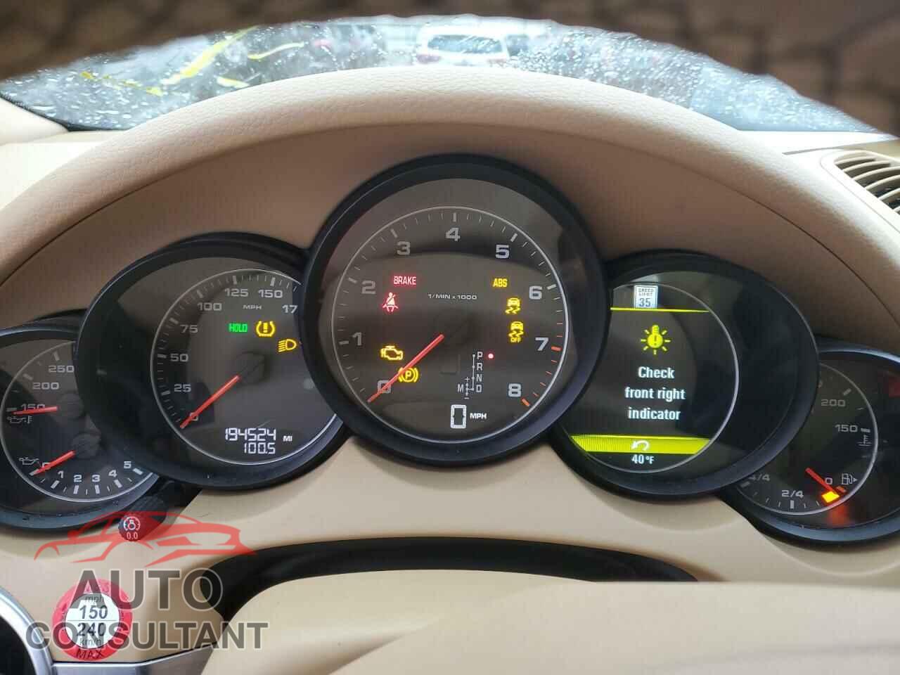 PORSCHE CAYENNE 2013 - WP1AA2A27DLA06328