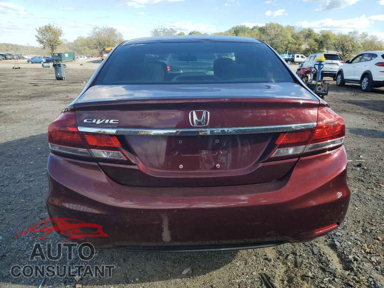 HONDA CIVIC 2013 - 19XFB2F8XDE263493