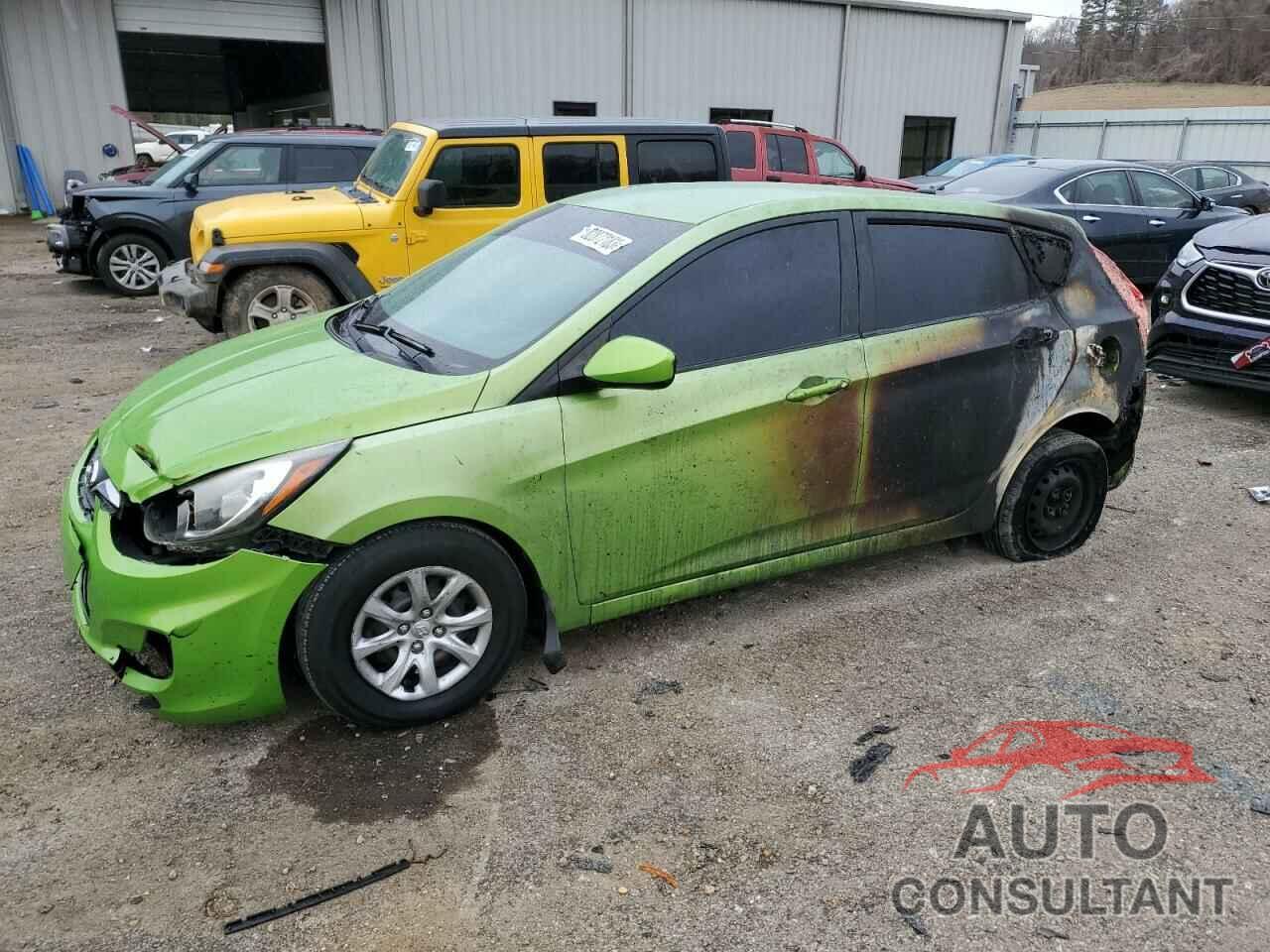 HYUNDAI ACCENT 2014 - KMHCT5AE3EU165208