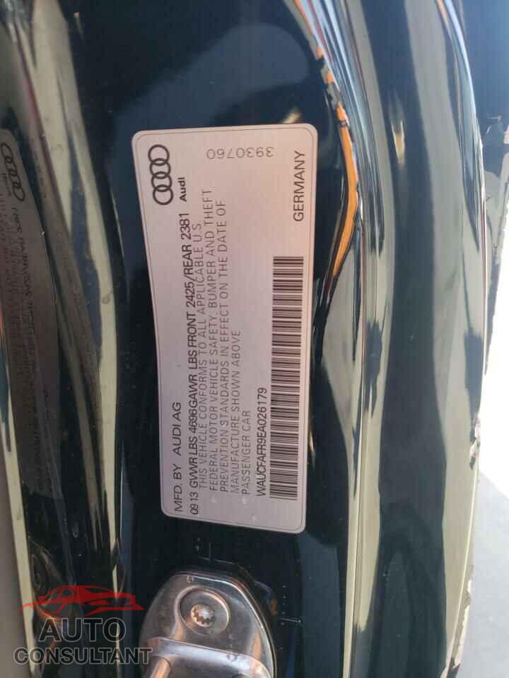 AUDI A5 2014 - WAUCFAFR9EA026179