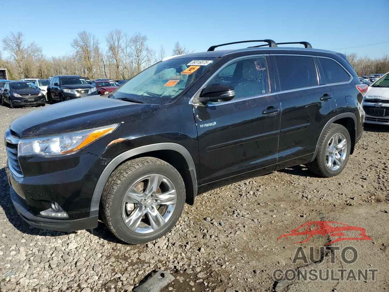 TOYOTA HIGHLANDER 2015 - 5TDDCRFH6FS010841