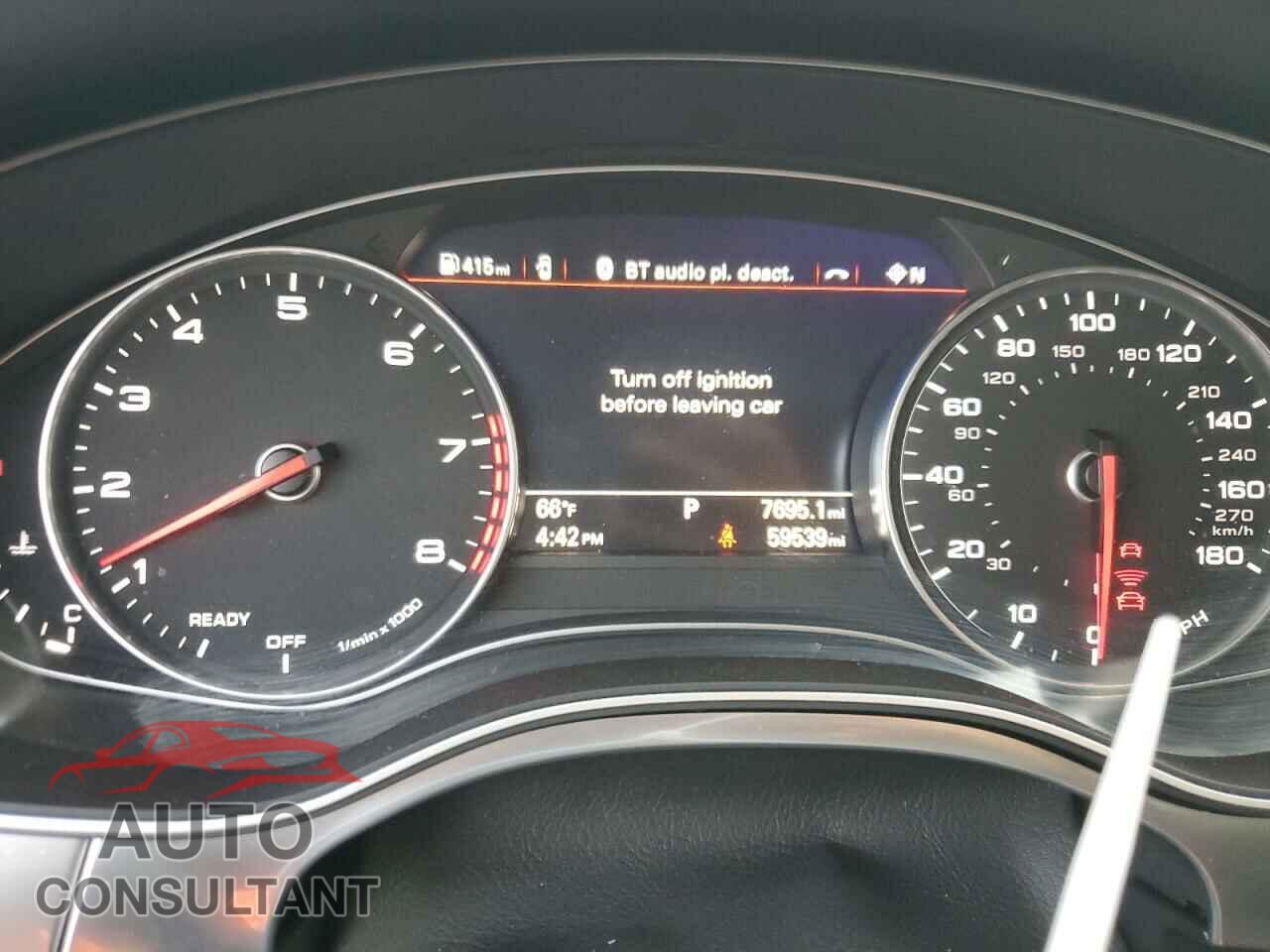 AUDI A6 2017 - WAUG8AFC3HN004716