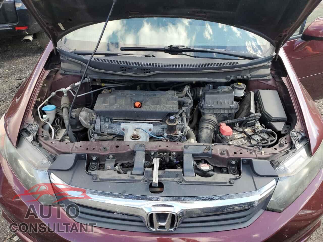 HONDA CIVIC 2012 - 19XFB2F89CE103202