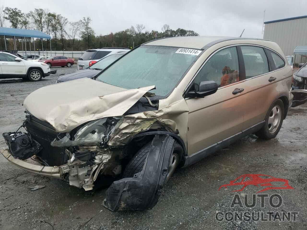 HONDA CRV 2009 - 5J6RE383X9L031643