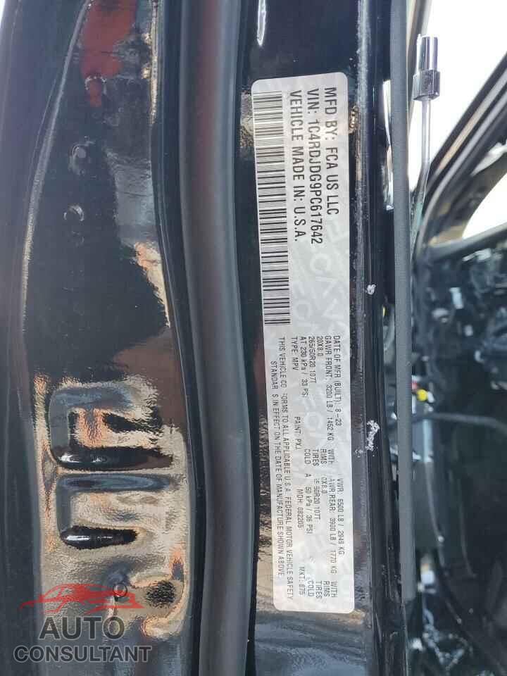 DODGE DURANGO 2023 - 1C4RDJDG9PC617642