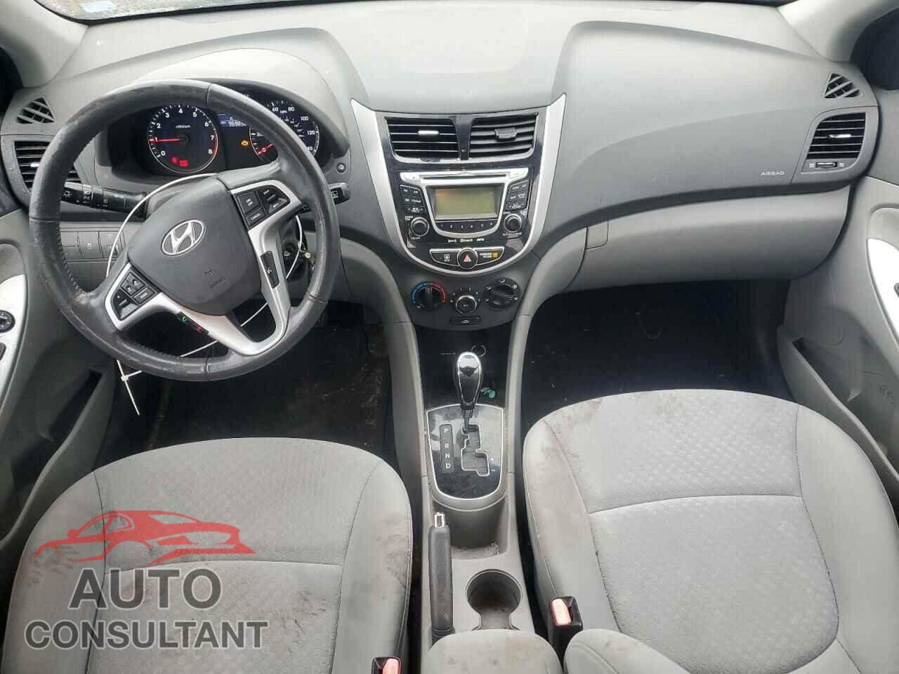 HYUNDAI ACCENT 2012 - KMHCU5AEXCU017714