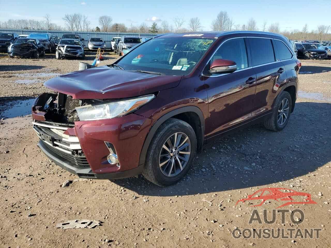 TOYOTA HIGHLANDER 2017 - 5TDJZRFH6HS477262