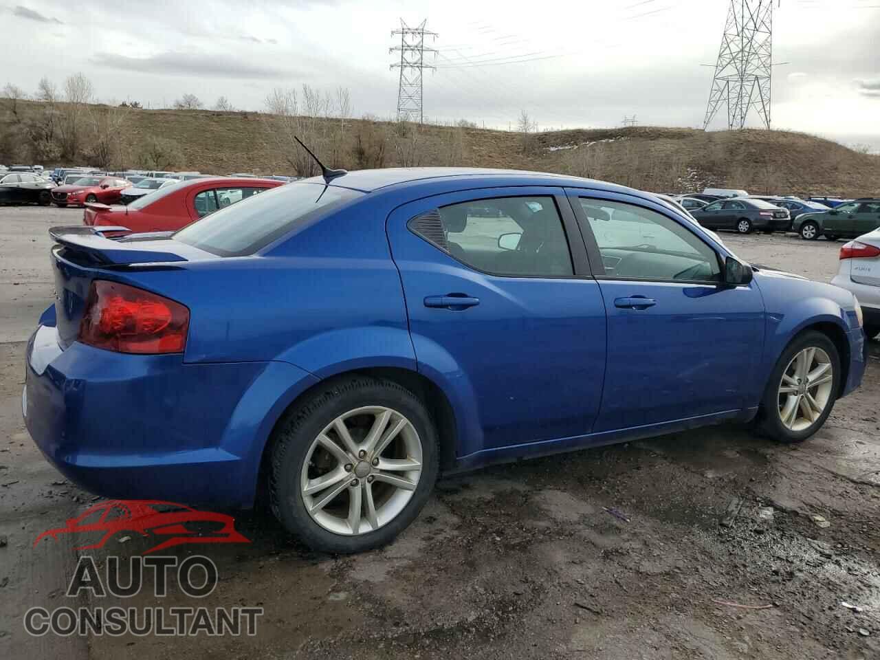 DODGE AVENGER 2012 - 1C3CDZAG8CN254424