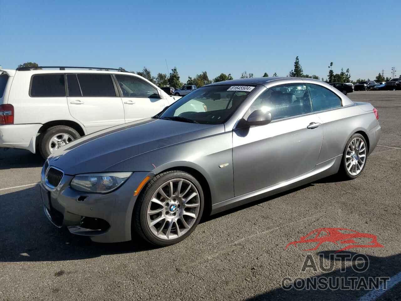 BMW 3 SERIES 2013 - WBADW7C52DE731695