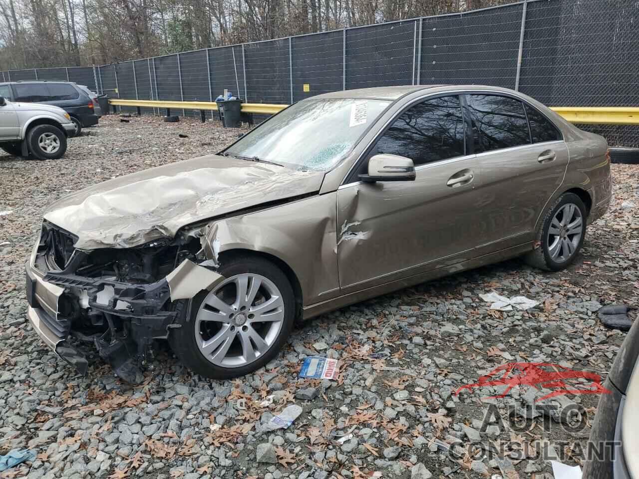 MERCEDES-BENZ C-CLASS 2010 - WDDGF8BB9AR111059