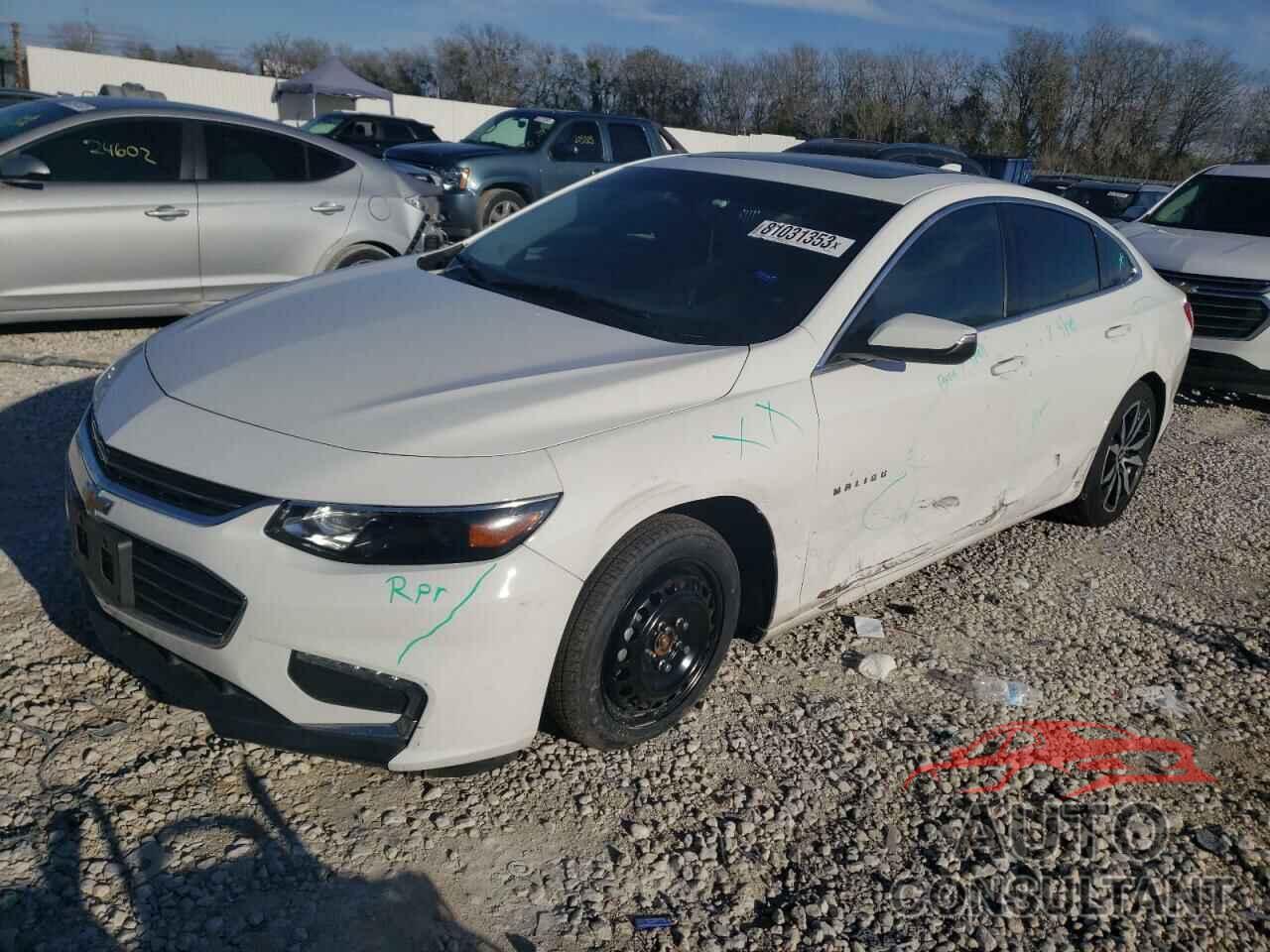 CHEVROLET MALIBU 2017 - 1G1ZE5ST3HF229867