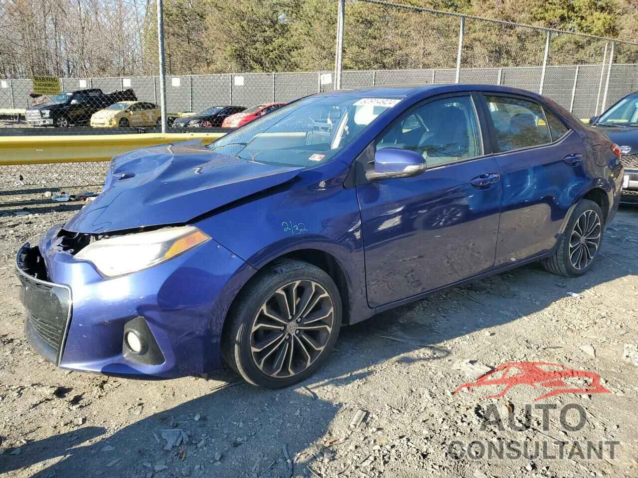 TOYOTA COROLLA 2015 - 2T1BURHE7FC402386