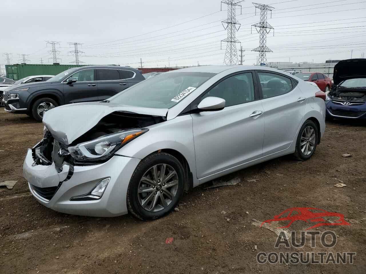 HYUNDAI ELANTRA 2016 - KMHDH4AE5GU518955