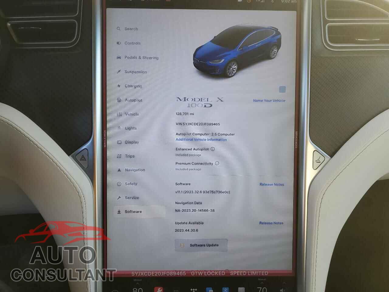 TESLA MODEL X 2018 - 5YJXCDE20JF089465